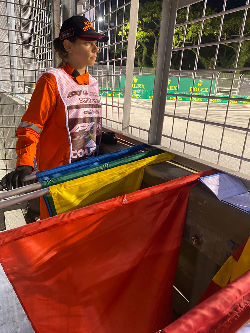 F1 Singapore GP - Katerina Bratsou