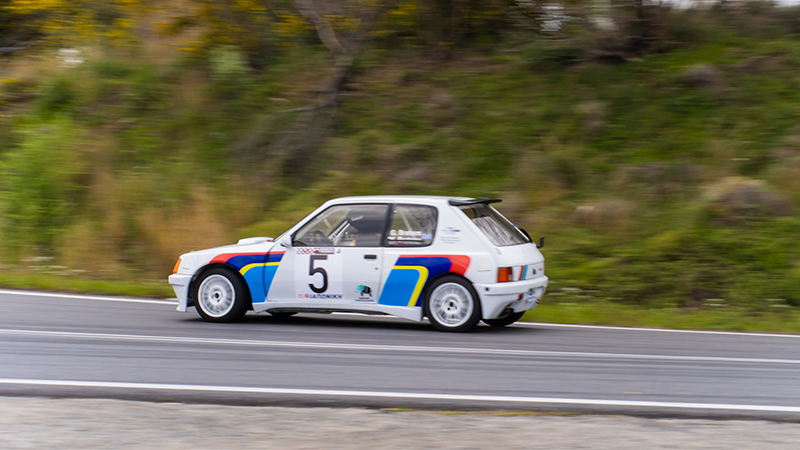 Ανάβαση Τσακώνας 2023 - Peugeot 205 GTi