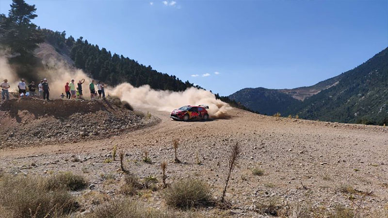 Citroen C3 WRC Greece slide