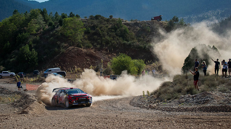 Citroen C3 WRC Greece Tests