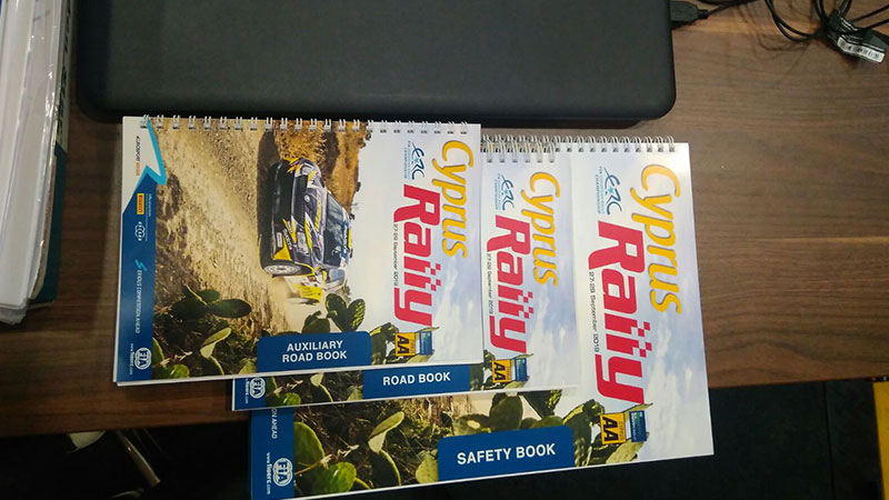 ERC Cyprus Rally 2019 Roadbook