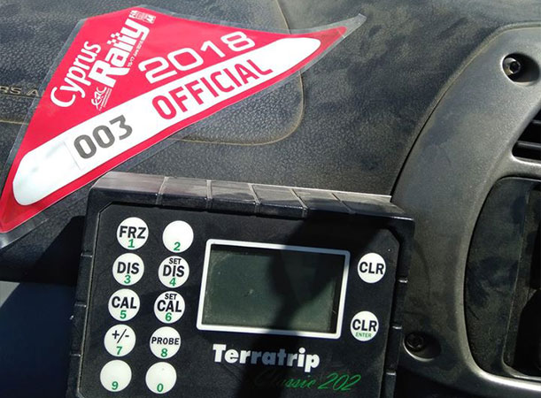 ERC Cyprus Rally 2018 terratrip