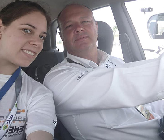 ERC Cyprus Rally 2018 incar