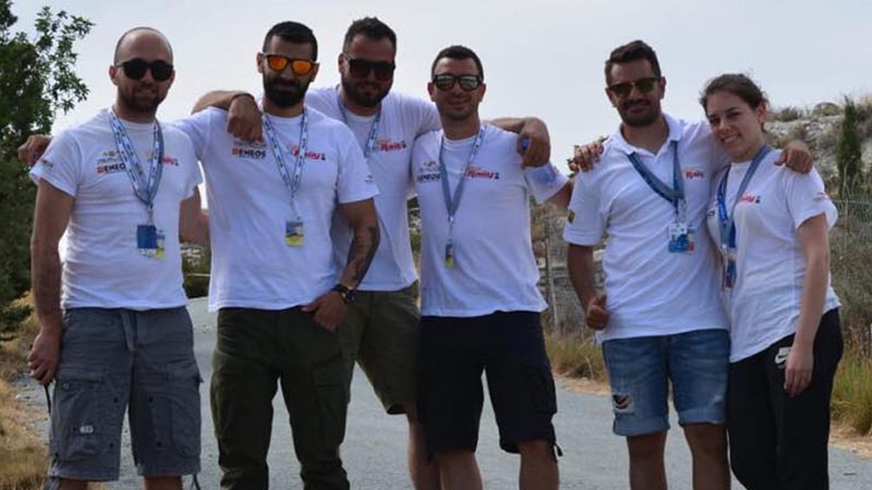 ERC Cyprus Rally 2018 team