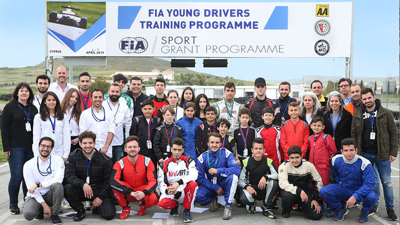 FIA young drivers trainining programme