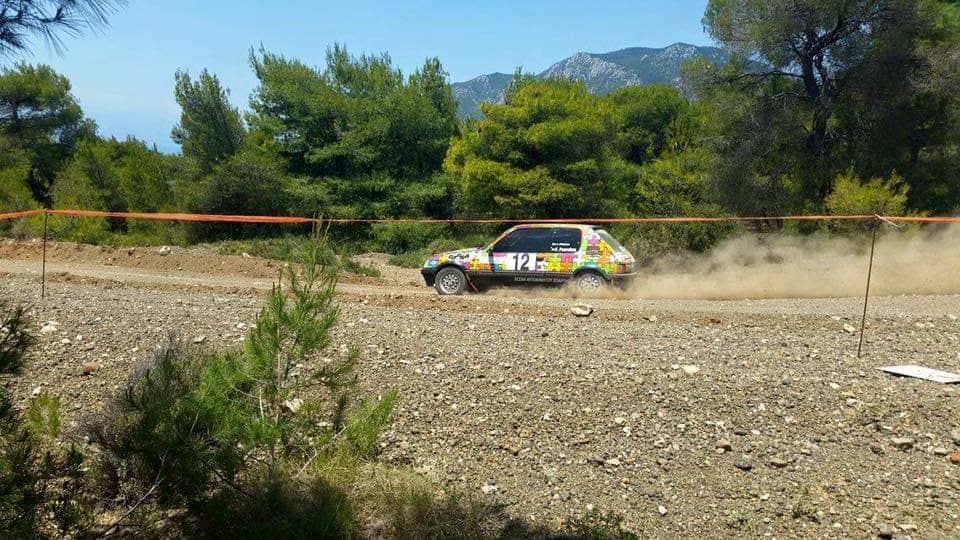 Peugeot 205 gravel